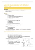 Cardiorespiratoire kinesitherapie 1