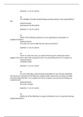NURS 6512N FINAL EXAM 5 – QUESTION AND ANSWERS (99/100) GRADED A