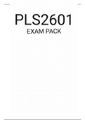 PLS2601 EXAM PACK