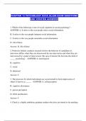 CHAPTER 13 PSYCHOLOGY OCCC ALLEN EXAM QUESTIONS AND VERIFIED ANSWERS