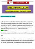 STUDY BUNDLE for AHIP 2025 Final Exam & AHIP 2025 Module 1 to 5 Exam Questions and Verified Answers, 100% Guarantee Pass