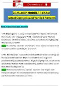 2025 AHIP Module 3 Exam Questions and Verified Answers, 100% Guarantee Pass