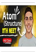 Structure Of Atom (Class 11) Notes By Asli Class