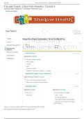 Focused Exam: Chest Pain Results | Turned In