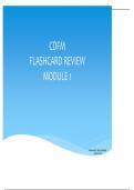 cdfm module 1 flashcard review Presentation