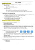HEALTHCARE hc326 Acute Care Exam _2 Study Guide 2021