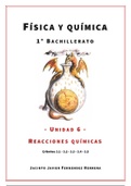 1º Bachillerato - Física y Química - Unidad 06 - Reacciones químicas