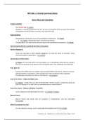 GDL Criminal Law Revision Notes 2020 (Distinction)