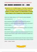 CRJ 100 Ch. 5 6 7, CCJ3024 Chapter 6 - The Police: Organization, Role & Function, Intro to Criminal Justice chapter exams 1-7, Chapter 5, CCJ 3024 - Chapter 5, CCJ 3024 Chapter 5, Criminal Justice Chapter 4, CH. 4 Criminal Law: Crimes and the Limits