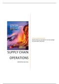 Samenvatting Operations and Supply chain Management Grade: 8.0