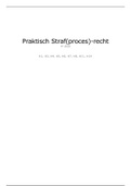 Samenvatting Praktisch Straf(proces)recht, ISBN: 9789001886332  Strafrecht