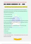 Mock RCIS Exam Practice Questions and Answers (100% Pass)