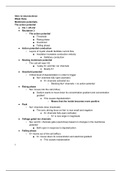 Class notes introduction to neuroscience Week 3