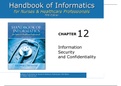 Handbook of informatics for nurses and Healthcare professionals NR 361