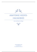 Samenvatting anatomie 2 Mondzorgkunde Propedeuse 2021