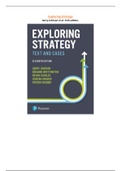 (Her)tentamen aanbieding! Exploring Strategy - Gerry Johnson (Part 2)