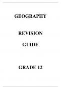 Geography summaries 