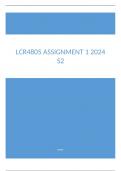 LCR4805   ASSIGNMENT 1  ANSWERS-SEMESTER 2 (2024) STUDY GUIDE & BOOKS USED) Whatsapp //wa.me/27763468675