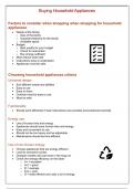 Consumer Studies Grade 12 IEB - housing summary