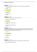 NRNP 6552 PART 1 QUESTIONS WITH CORRECT ANSWERS