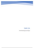 Samenvatting SWK2A ontwikkelingspsychologie deel 1