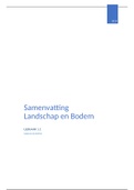 Samenvatting  Landschap En Bodem