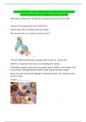 HOSA CPR/FIRST AID (EMERGENCY MEDICINE 2024/2025) STUDY GUIDE WITH COMPLETE SOLUTION!!