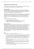 Usability Test Plan, Rapport & Publicatie Document