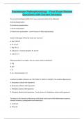 NR 507: Advanced Pathophysiology Midterm Exam Study Guide with Complete Solutions 