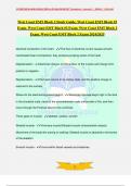 West Coast EMT Block 2 Study Guide, West Coast EMT Block #2 Exam, West Coast EMT Block #2 Exam, West Coast EMT Block 2 Exam, West Coast EMT Block 2 Exam 2024/2025