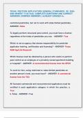 TEXAS PESTCIDE APPLICATORS GENERAL STANDARDS OE 2024- 2025 NEWEST !!! ACTUAL COMPLETE QUESTIONS AND CORRECT  ANSWERS (VERIFIED ANSWERS ) ALREADY GRADED A+.