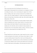 Task 4 by April Maddox.docx  Great Depression-Factors  A:  There were many factors that led to the Great Depression. One such factor was underconsumption. Housing demand slowed as did demand for cars and appliances. Inventories were building up for retail