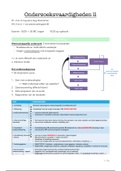 Samenvatting onderzoeksvaardigheden 2