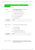 NR 222 PRACTICE QUIZ 2 – QUESTION AND ANSWERS