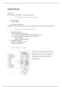 Samenvatting Sesam atlas van de anatomie / deel 1 Bewegingsapparaat, ISBN: 9789006951981  anatomie