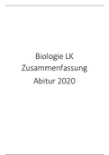 Abi Biologie Zusammenfassung