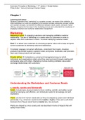 PRINCIPLES OF MARKETING SUMMARY