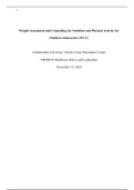 NR506NP / NR 506 NP WEEK 3 COMPLETE ASSIGNMENT ON  QUALITY HEALTHCARE MEASURING PERFORMANCE. 