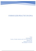 GZW1025 Practicum Rapport DNA