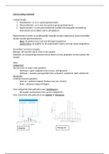 Statistiek samenvatting 