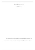 BUS 206 Milestone Three.docx  Milestone Three: Case Study Two  Bus-206 Business Law  The four major forms of business are Sole proprietorship, partnership, corporation, and Limited Liability Company. Each form of business has its advantages and disadvanta