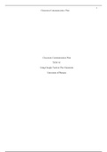 Classroom Communication Plan.docx    Classroom Communication Plan  TCH 511  Using Google Tools in The Classroom  University of Phoenix   Teacher Websites and Google Classroom:  Teachers has a website which can be found by going to the schools website. Tea