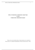 cja 484 week 2 help assigment.docx    Ethics in CriminalJustice Administration Analysis Paper  CJA/484  Criminal Justice Administration Capstone  Ethics exist in every action that citizens of America make in ones everyday lives. These actions are very imp