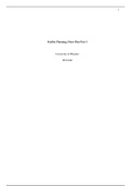 Facility Planning  Floor Plan Part 1.docx    Facility Planning, Floor Plan Part 1  University of Phoenix  HCS/446  Facility Planning, Floor Plan Part 1  When I was designing my floor plan, I first started off with the template for the doctors office and b