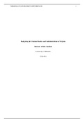 Internet Article Analysis.docx    Budgeting in Criminal Justice and Administration in Virginia  Internet Article Analysis  University of Phoenix  CJA/454  Budgeting in Criminal Justice and Administration in Virginia  Introduction  Recently this year, the 