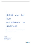 Paper rationalistisch beleidsontwerp Burn-out