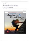 Test Bank - Essentials of Anatomy and Physiology 3rd Edition ( Kenneth Saladin,2021) All Chapters 1-20||  Latest Edition 