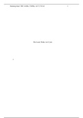 Wk 3 template  3 .docx    The Look, Think, Act Cycle  1.  Introduction  In this assignment we were asked to find two peer reviewed articles, one dissertation or thesis, one book and one miscellaneous item. We were to complete an annotated bibliography, as