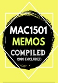 MAC1501 Exam Pack: Questions and Answers - Latest Pack