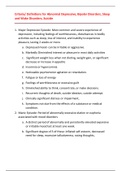 PSYCOLOGY 2420 Criteria Exam 3